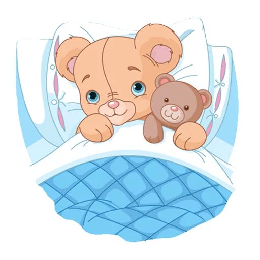 Sticker «Cute bears-12»