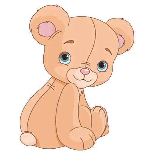 Sticker «Cute bears-5»
