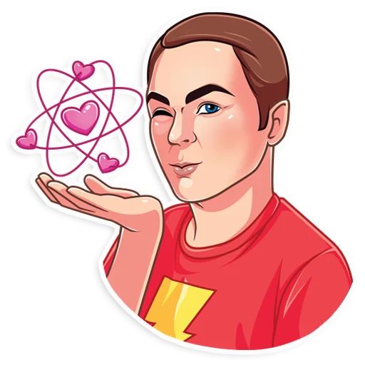 Sticker «Sheldon-2»
