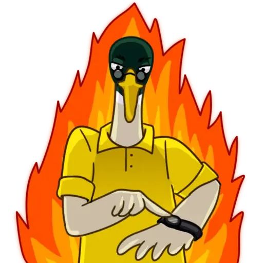 Sticker «MMD ducks-7»