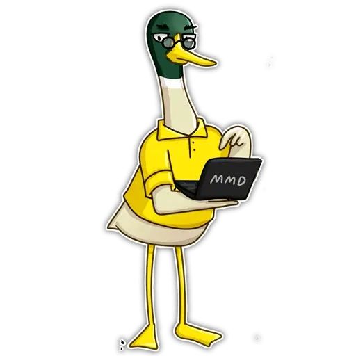 Sticker «MMD ducks-8»
