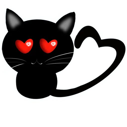 Sticker «Black Cat-2»