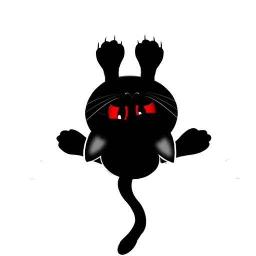 Sticker «Black Cat-5»