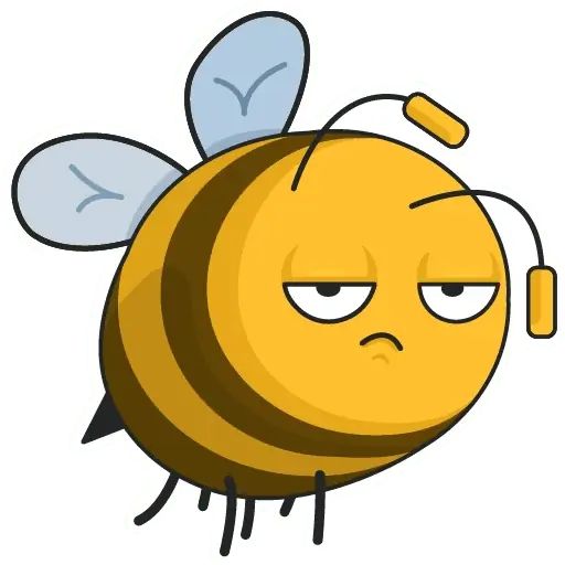 Sticker «Bob The Bee-1»