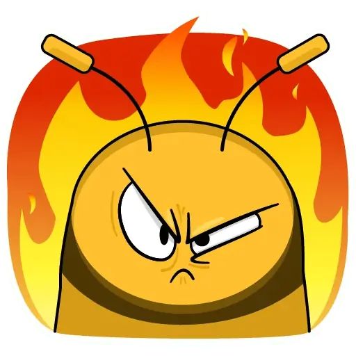 Sticker «Bob The Bee-3»