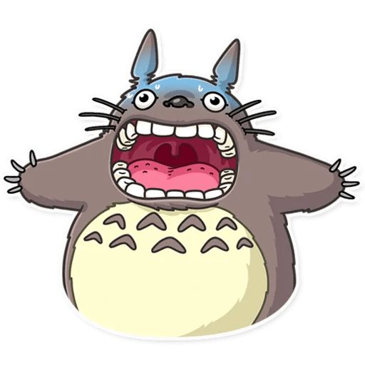 Sticker «Totoro-4»