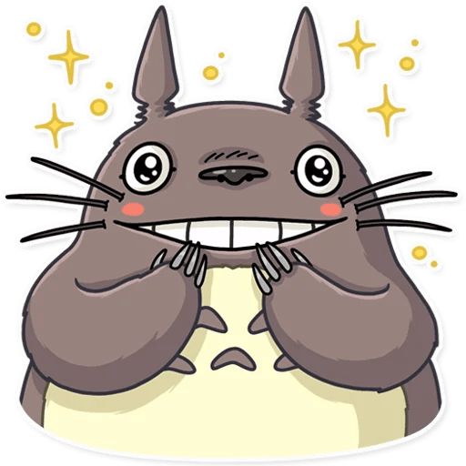 Sticker «Totoro-6»