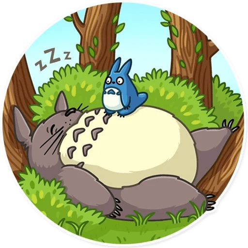 Sticker «Totoro-7»