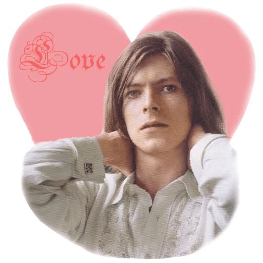 Sticker «David Bowie-1»