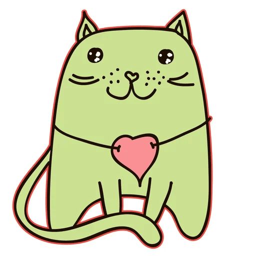 Sticker «Cats And Love-1»