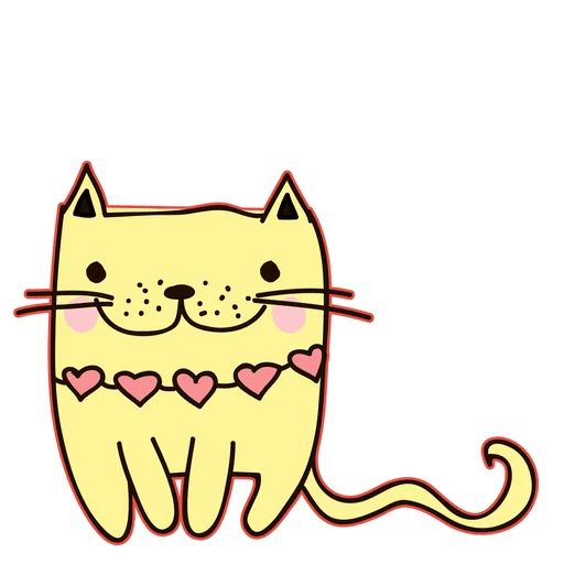 Sticker «Cats And Love-4»