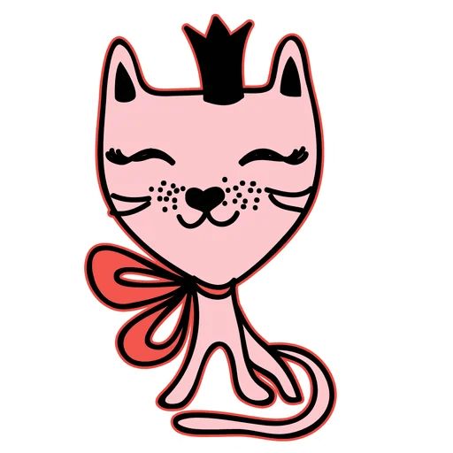 Sticker «Cats And Love-5»