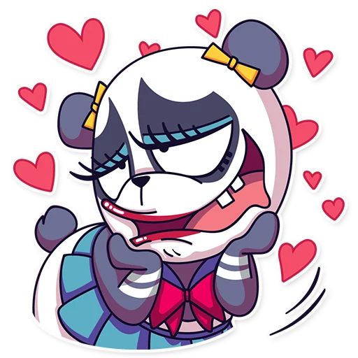 Sticker «Panda Chan-10»