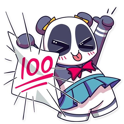 Sticker «Panda Chan-3»