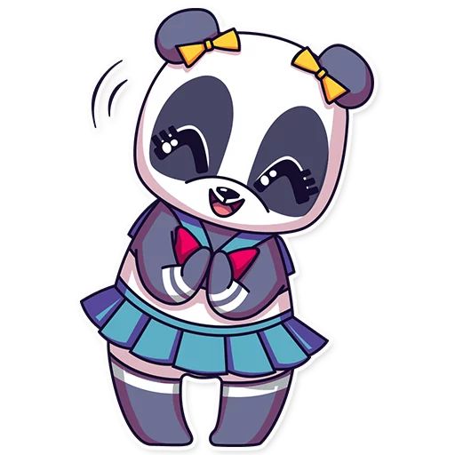 Sticker «Panda Chan-6»