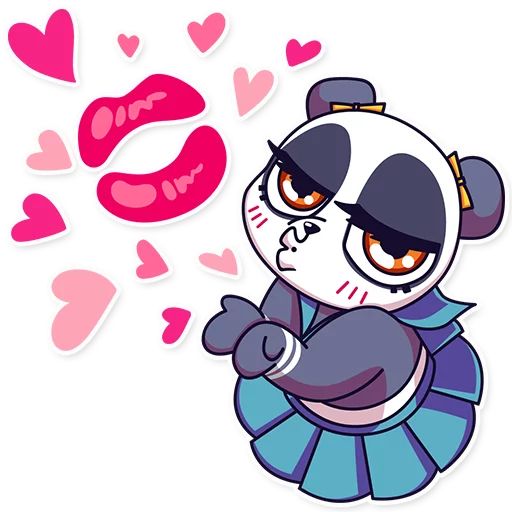Sticker «Panda Chan-8»