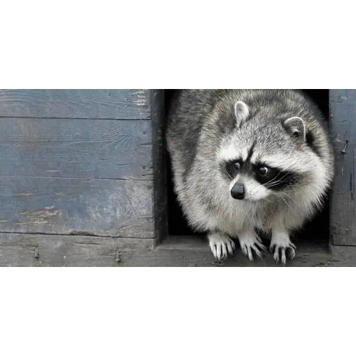 Sticker «Just Racoon-5»