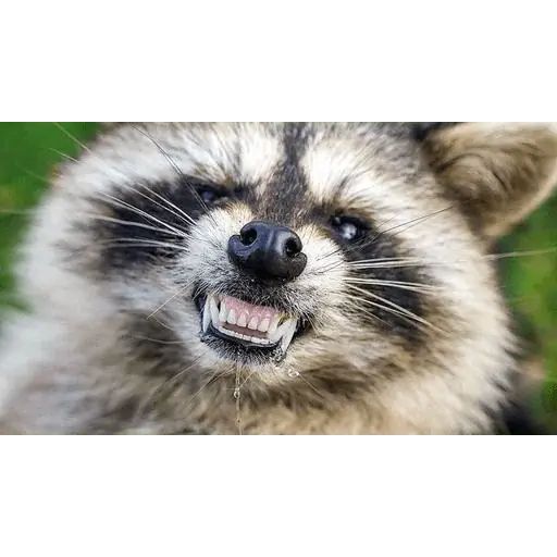Sticker «Just Racoon-6»