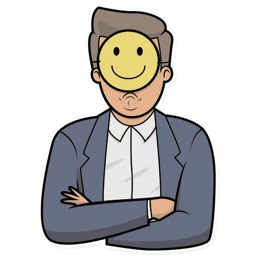 Sticker «Emoji Man-1»