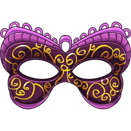 Sticker «Masks V: Masquerade-3»