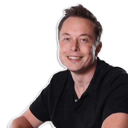 Sticker «Elon Musk-10»