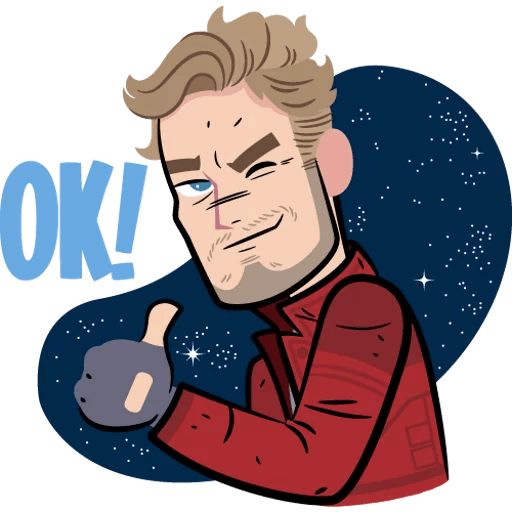 Sticker «Guardians of the Galaxy-6»