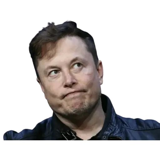 Sticker «Elon Musk-10»