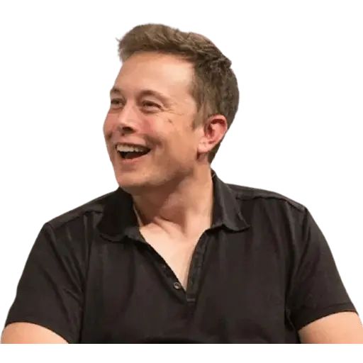 Sticker «Elon Musk-3»