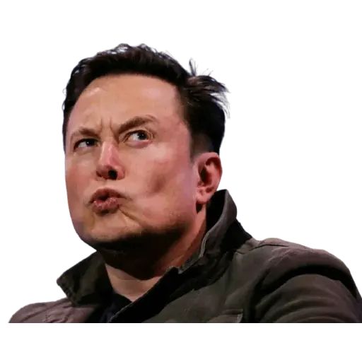 Sticker «Elon Musk-7»