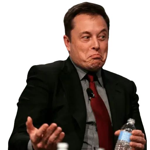 Sticker «Elon Musk-8»