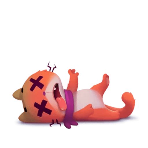 Sticker «Kitten Taffy-12»