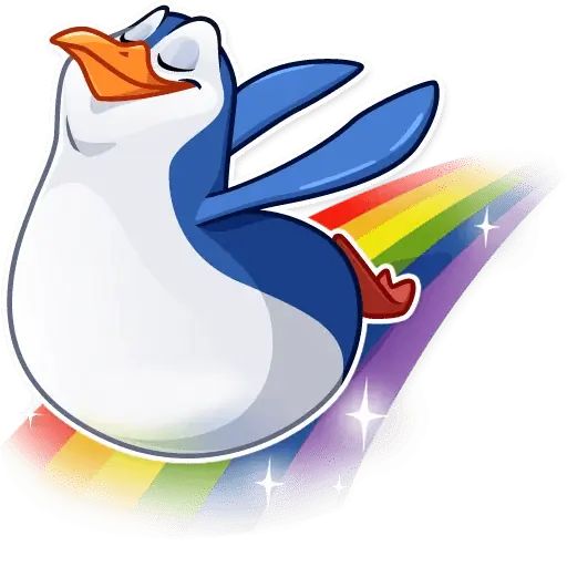 Sticker «Penguin Kevin-10»