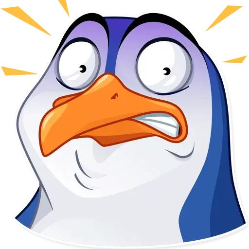 Sticker «Penguin Kevin-3»