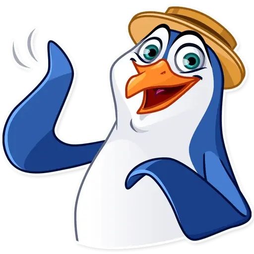 Sticker «Penguin Kevin-5»