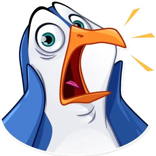 Sticker «Penguin Kevin-7»