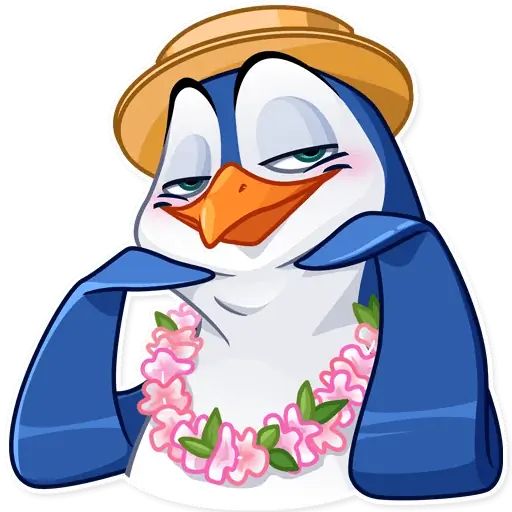 Sticker «Penguin Kevin-8»