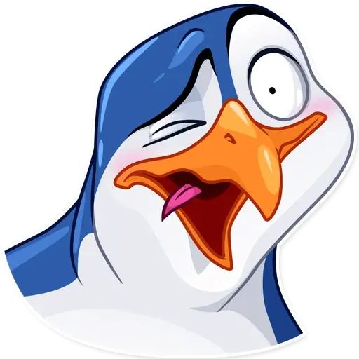 Sticker «Penguin Kevin-9»