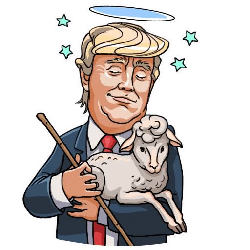 Sticker «Mr. Trump-10»