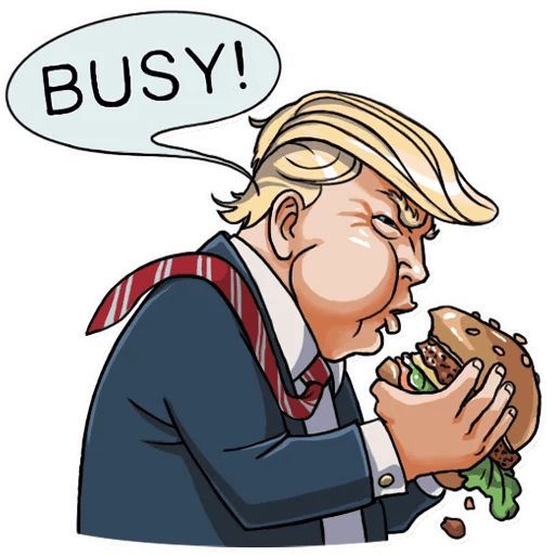 Sticker «Mr. Trump-12»
