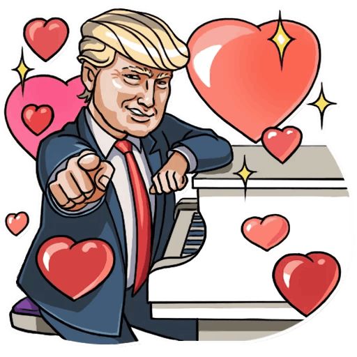 Sticker «Mr. Trump-3»