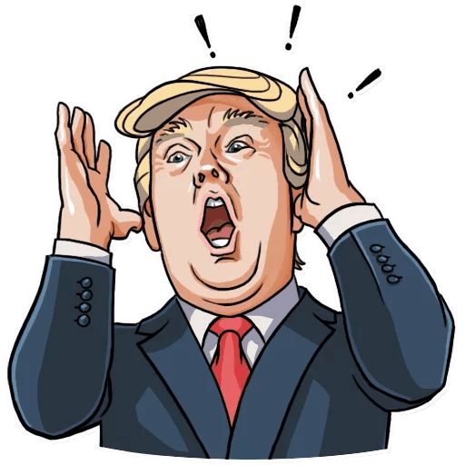 Sticker «Mr. Trump-4»