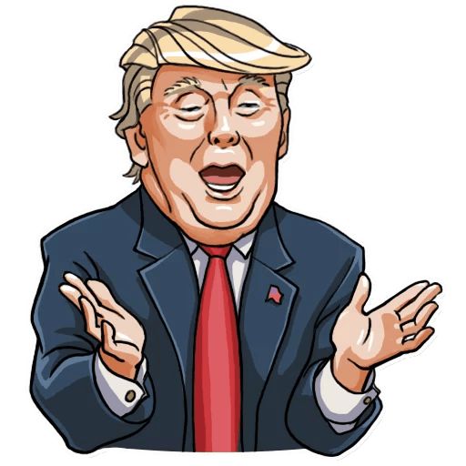 Sticker «Mr. Trump-6»
