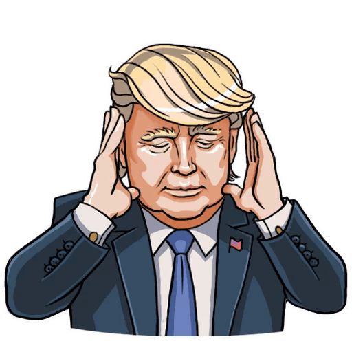 Sticker «Mr. Trump-7»