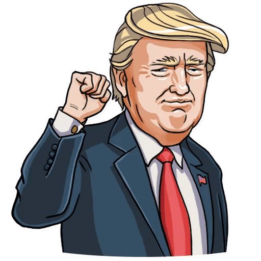 Sticker «Mr. Trump-8»