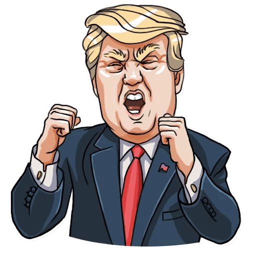 Sticker «Mr. Trump-9»