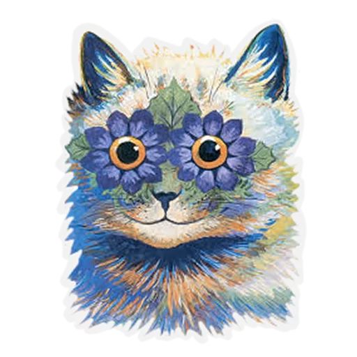 Sticker «Painted Cats-1»