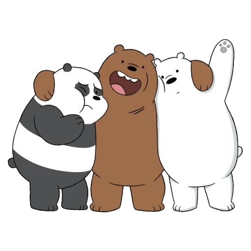 Sticker «We Bare Bears-10»