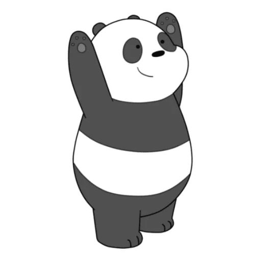 Sticker «We Bare Bears-12»