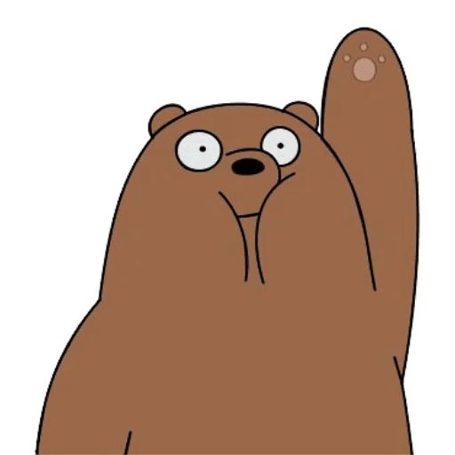 Sticker «We Bare Bears-9»