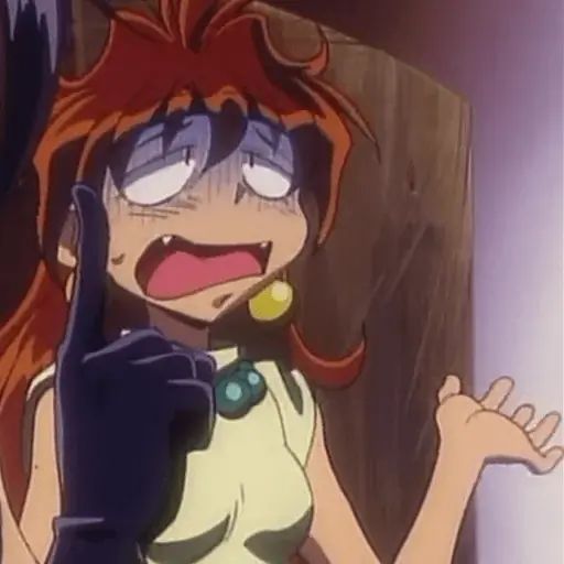Sticker «Lina Inverse Slayers-4»